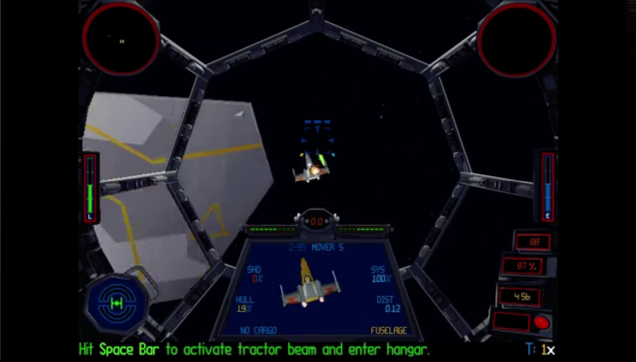 TIE Fighter der Weltraumkampfsimulator für Piloten des Imperiums