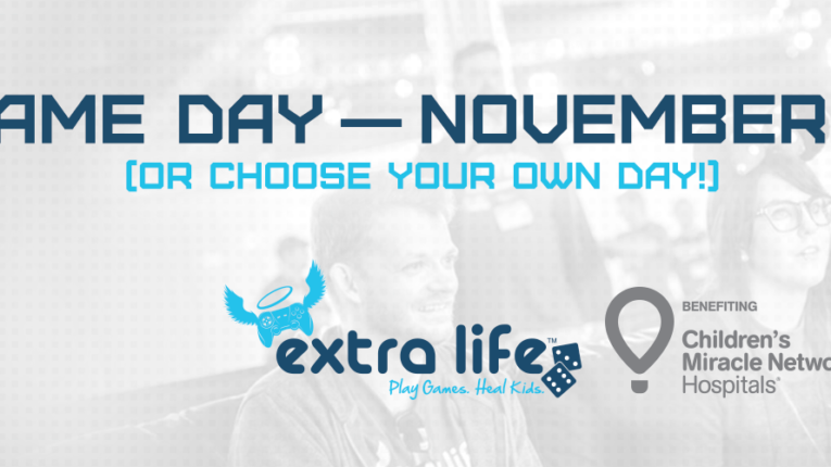 Extra Life Game Day ist bei uns am 09.11.